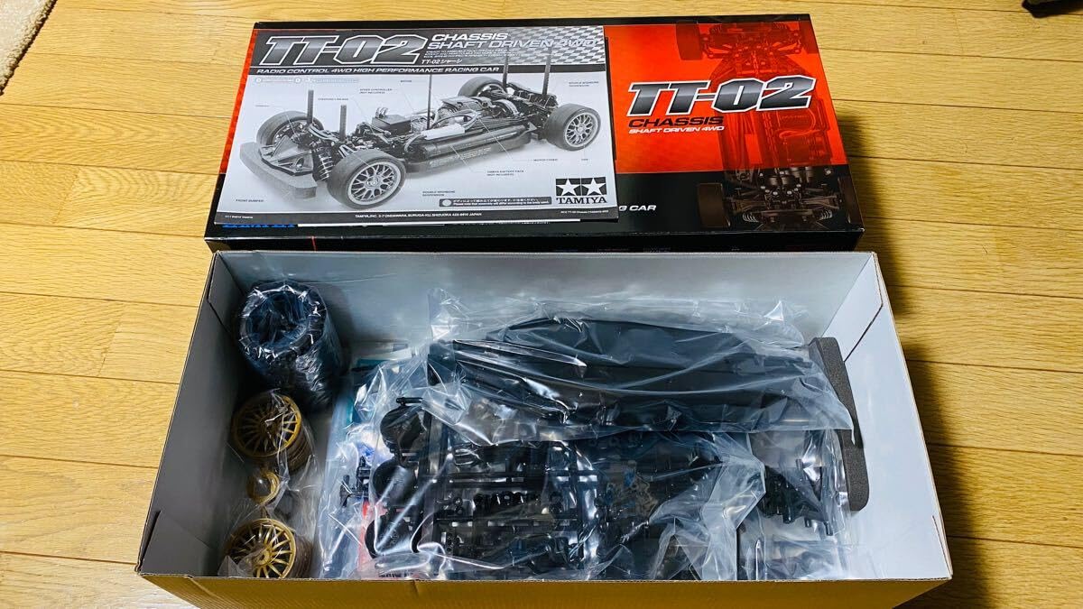 Amazon | タミヤ TT-02 シャーシのみ ボディレス | ラジコン・ドローン
