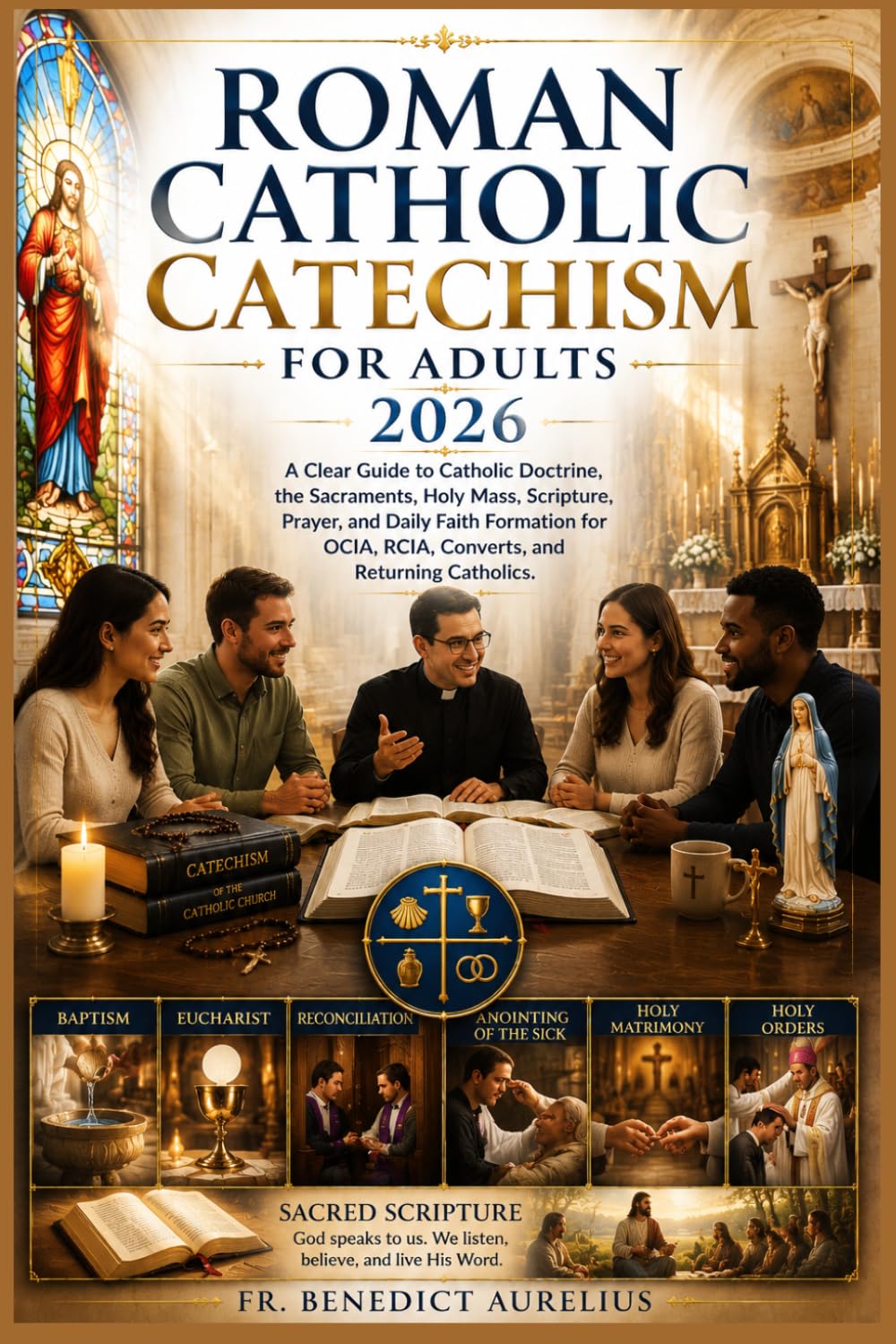 Roman Catholic Catechism for Adults 2026: A Clear Guide to Catholic Doctrine, the Sacraments, Holy Mass, Scripture, Prayer, and Daily Faith Formation for OCIA, RCIA, Converts, and Returning Catholics