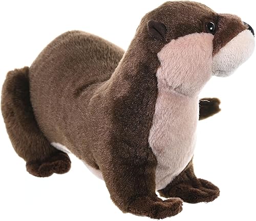 Wild Republic Peluche de nutria de río, animal de peluche, regalos para niños, Cuddlekins de 12 pulgadas