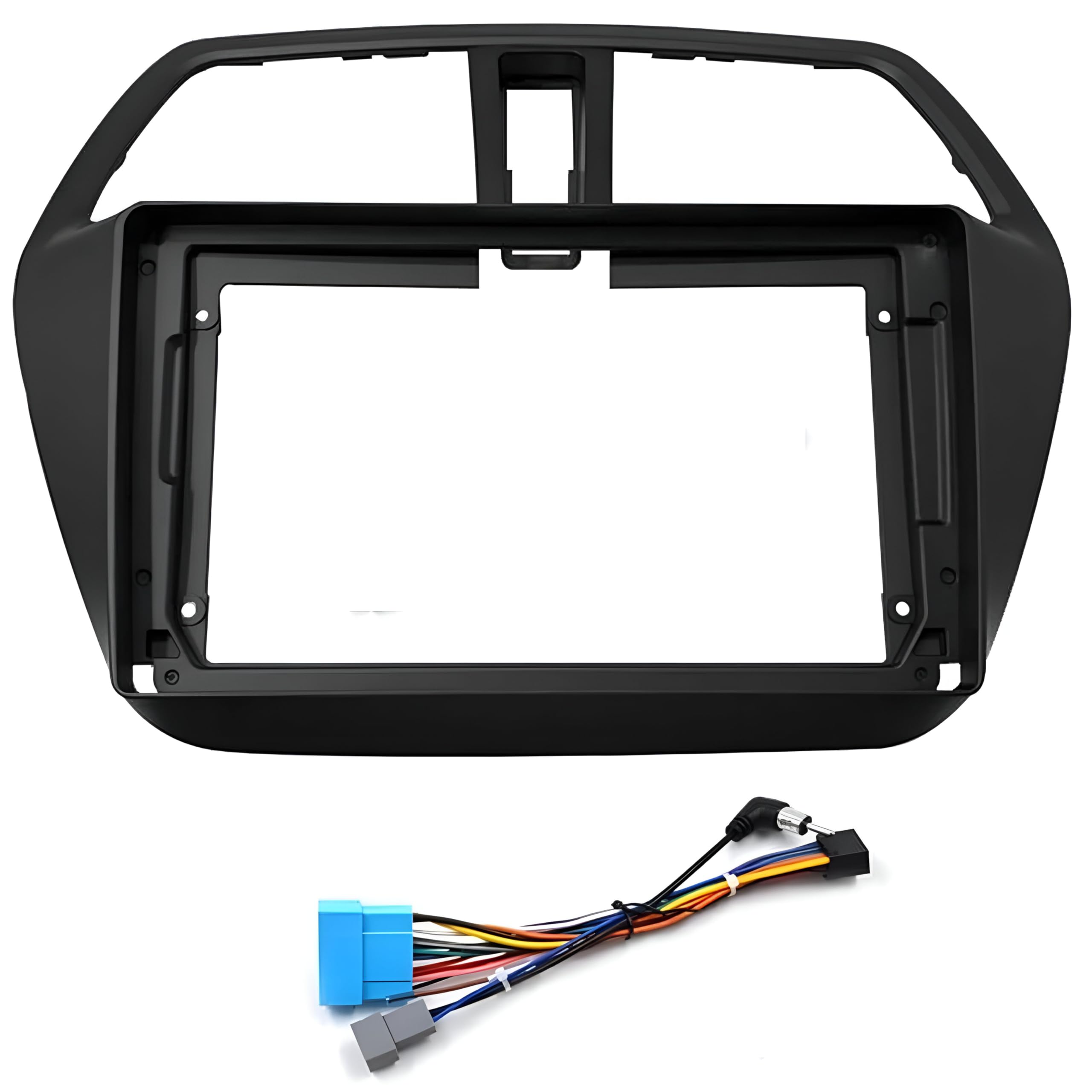 Sound Way - Kit Montaggio Mascherina Adattatore autoradio 9" Pollici Compatibile con Suzuki Sx4 S-Cross - KA22-438