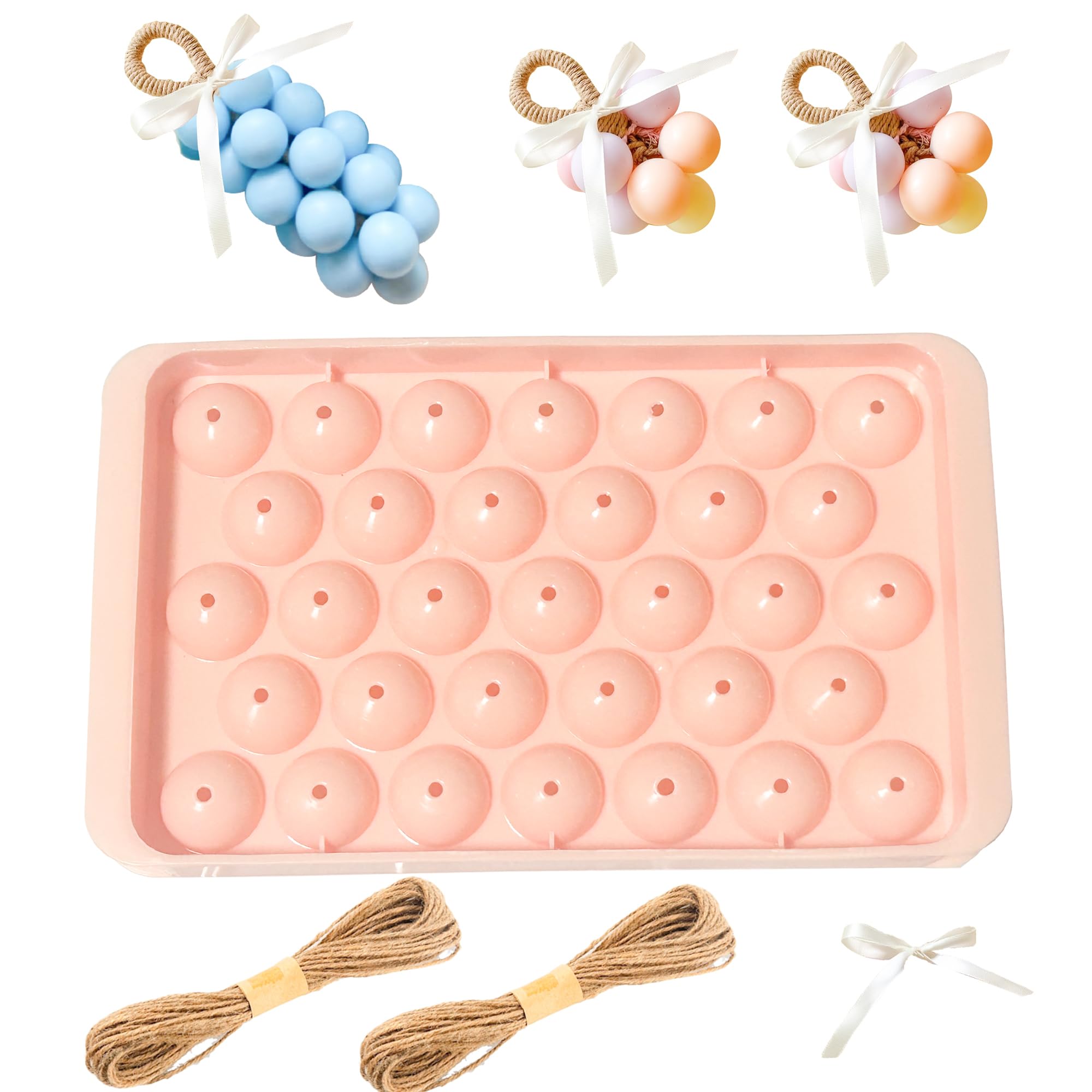 Soap Molds - Grape Soap Making Kit Make Your Own Soaps Supplies for Gift Festival (No Soaps)-image-19