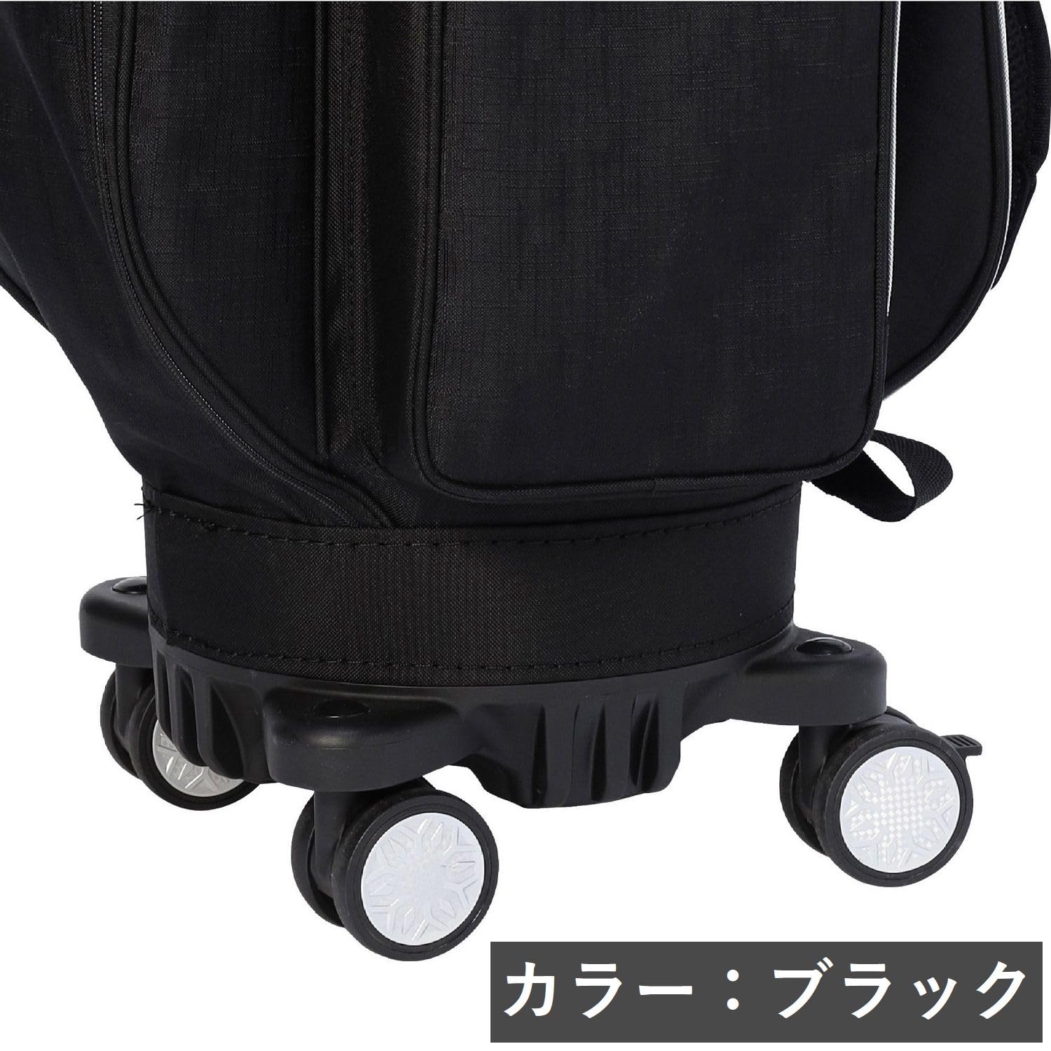 Amazon | MIZUNO(ミズノ) ゴルフ キャディバッグ 4輪キャスターバッグ