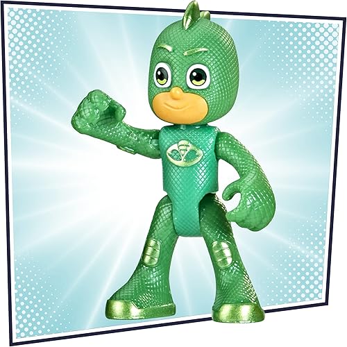 Miniatura 5 de PJ Masks Juego de figuras de Heroes and an Yu, juguete preescolar, 4 figuras de acción posables y 1 accesorio para niños a partir de 3 años