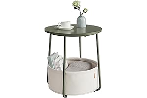 VASAGLE End Table: Stylish Accents, Beside Bliss