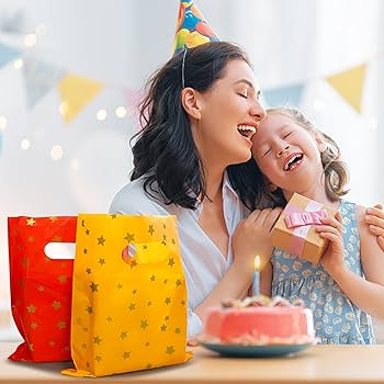 バッグ party bag Amazon | TOSPARTY 104個 アソートカラー ビニールバッグ