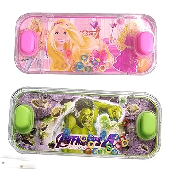 TSVR Double Button Water Ring Video Game for Kids Multi Color Pack of 1