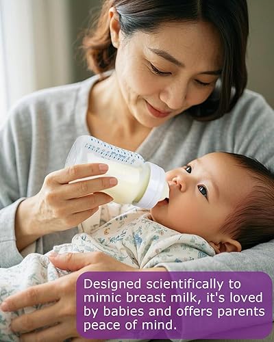 Miniatura 4 de Tetinas de silicona para biberones anticólicos Philips Avent, tamaño 2, boquilla de biberón de repuesto, 9.8 ft+, Meudim Flow, 4 unidades