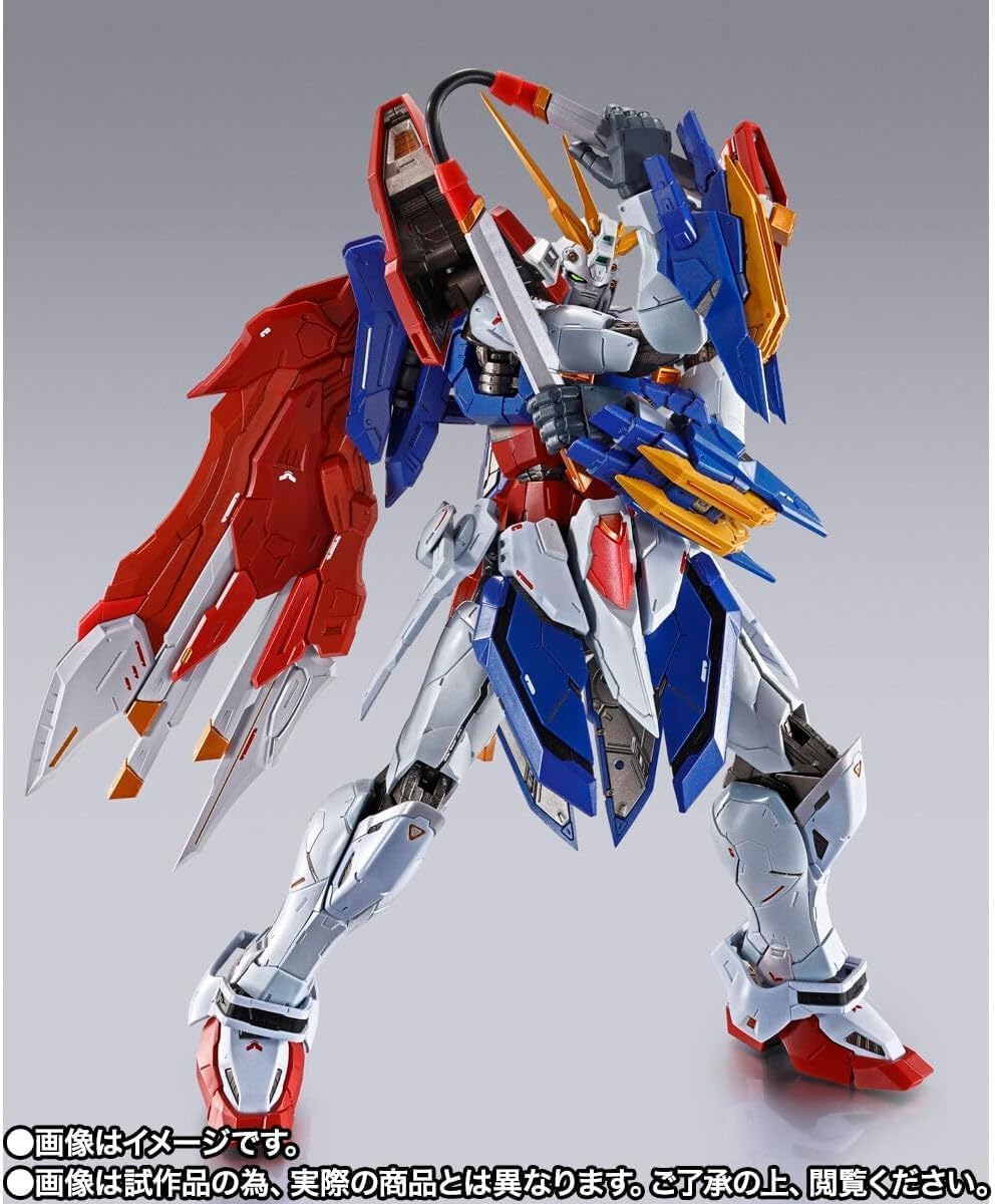 メタルビルド　ゴッドガンダム　修正肩パーツ付き Amazon | 【プレバン修正済み右肩パーツ付属】 METAL BUILD ゴッド