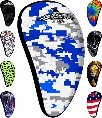 Exxact Sports Copa atlética ligera para hombres y niños con borde suave comodidad para un apoyo superior, copa de béisbol para niños y jóvenes para