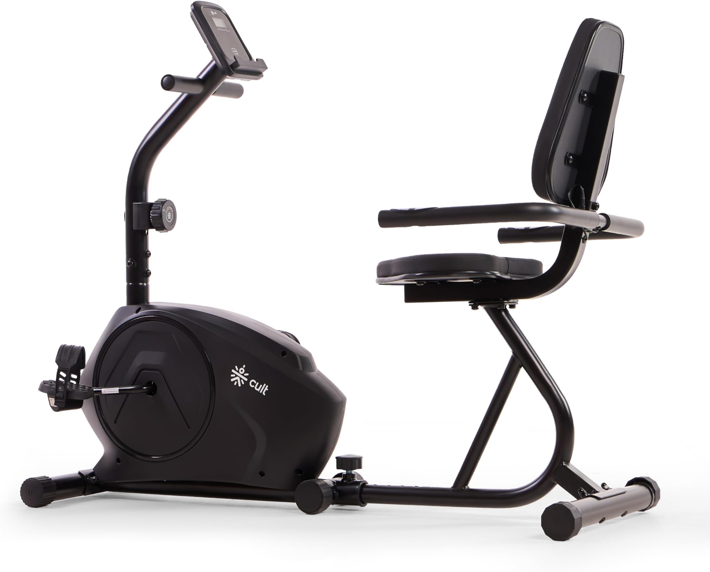 Cult Smartbike Bari Max weight 110 kg with heart rate sensor and adjustable seat Exercise Bike Black