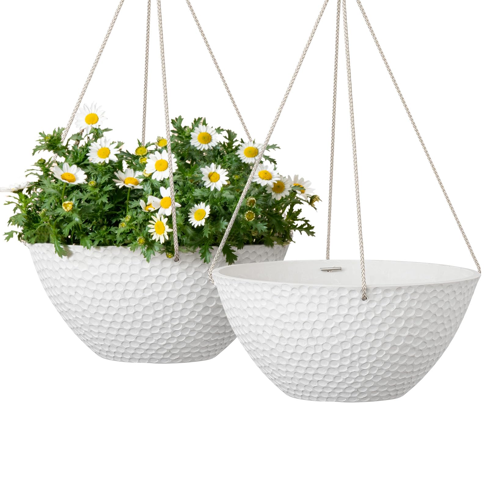 LA JOLIE MUSE Honeycomb Hanging Planters