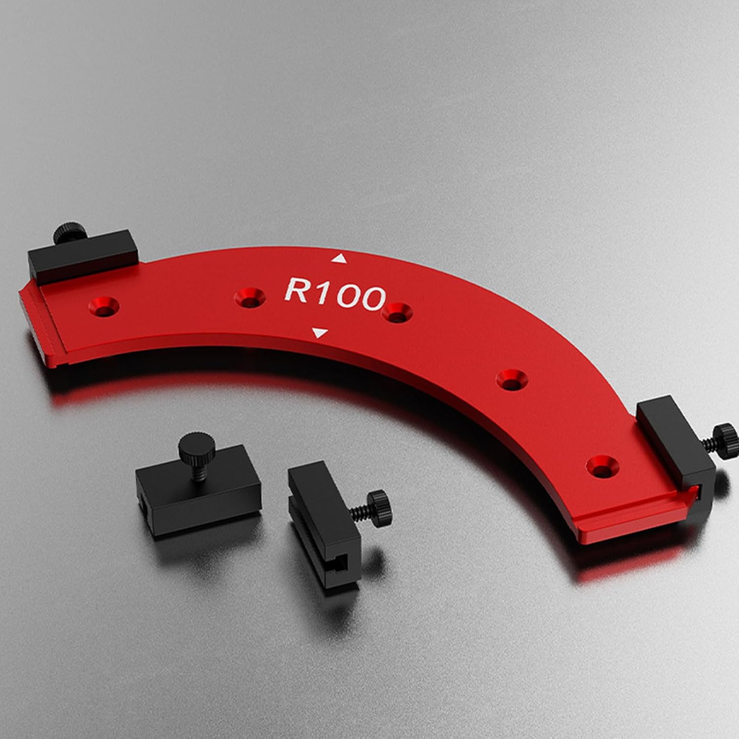 Woodworking Round Corner Radius Templates Cutting Tool Routers Corner Radius R100/R150/R200/R250/R300 Cabinet Chamfering Tool