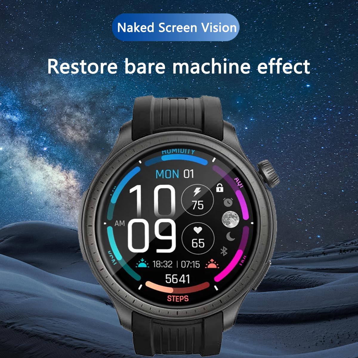 3 Proteggi Schermo In Idrogel Per Amazfit Balance 46mm - Premium, Anti-graffio