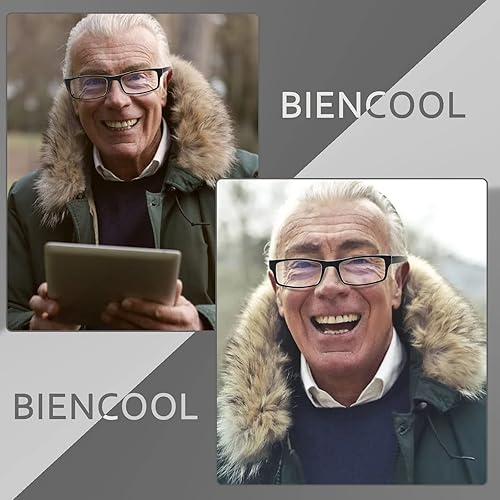 Miniatura 6 de BIENCOOL Paquete de 6 lentes de lectura tradicionales para hombres y mujeres con bisagras de resorte