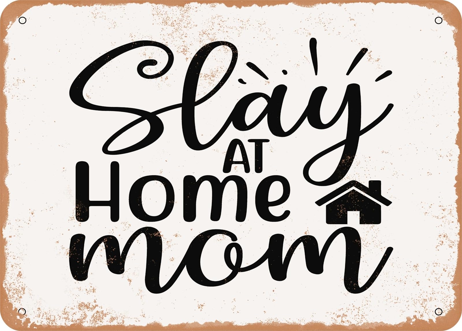 Miaomansenstore Metal Sign - Raising My Crew - 3 - Vintage Look Sign Home Decor