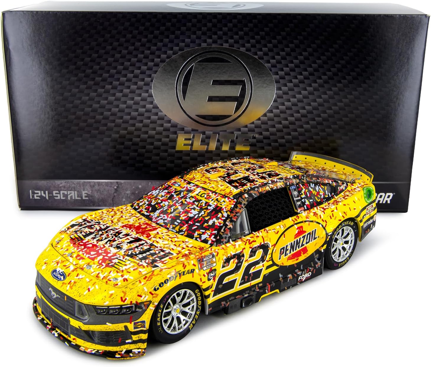 Lionel Racing Joey Logano Elite 2024 Las Vegas Race Win Diecast Car 1:24 Scale