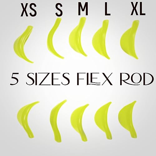 Miniatura 3 de Protector de elevación de pestañas de rizo C, 5 tamaños, almohadilla de laminación para levantamiento de pestañas rápido de 5 minutos, los escudos