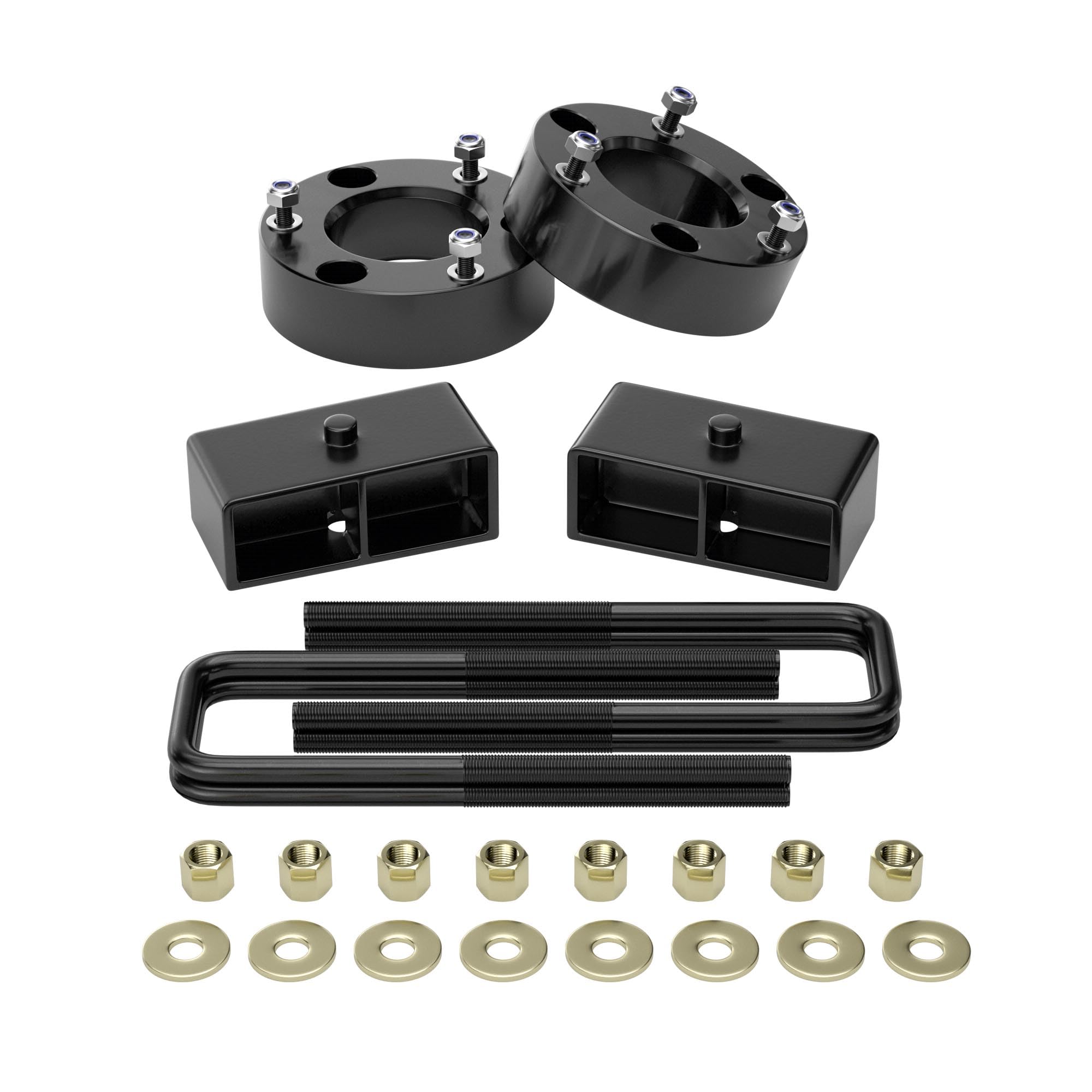 PROEZE 2.5"Front + 2"Rear Leveling Kit for 2007-2023 Silverado Sierra 1500