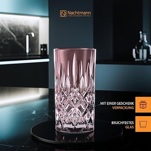 Miniatura 3 de Nachtmann Noblesse 105711 - Juego de 2 vasos de cóctel (13.4 fl oz, color rosa)