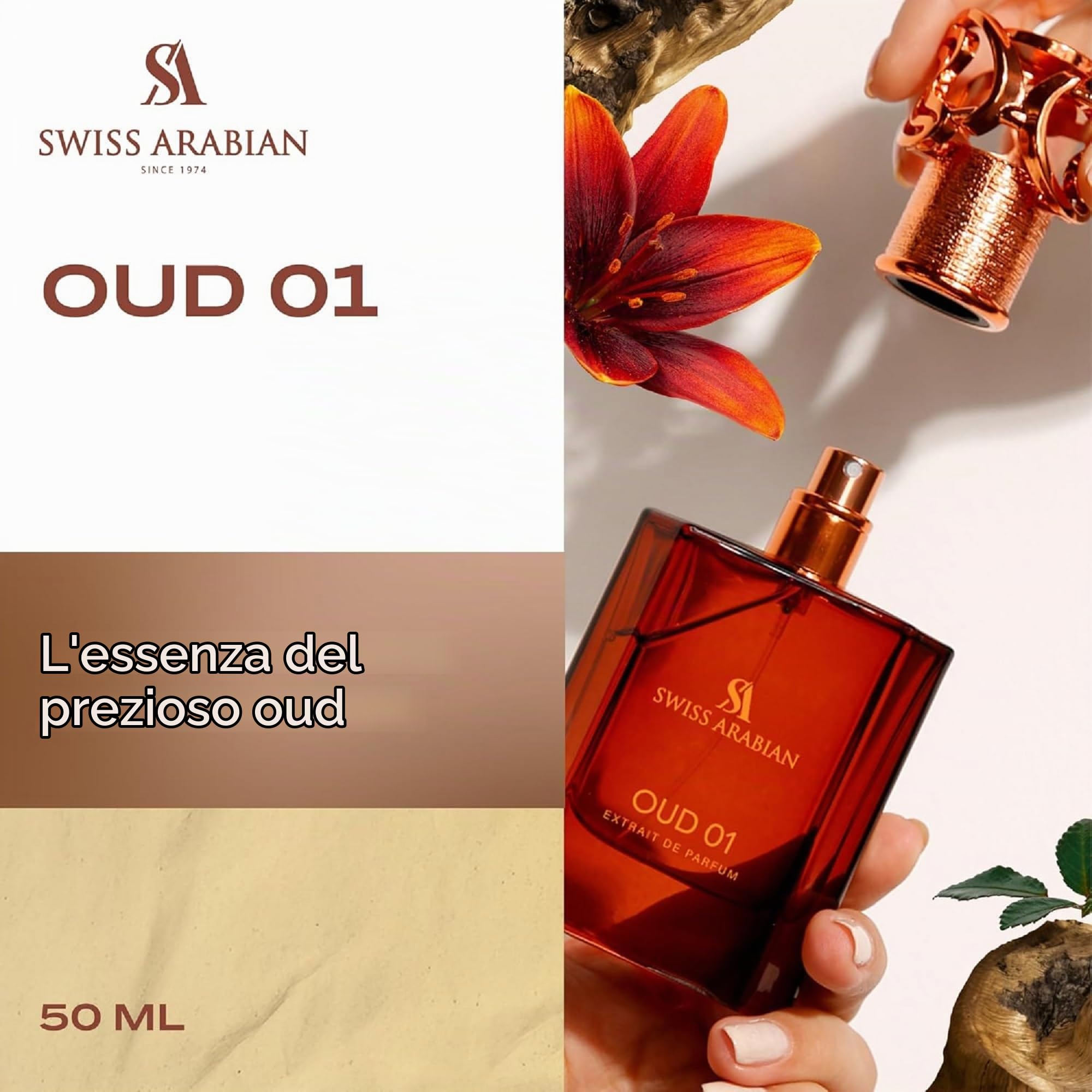Swiss Arabian Eau de Parfum OUD 01 50 ml
