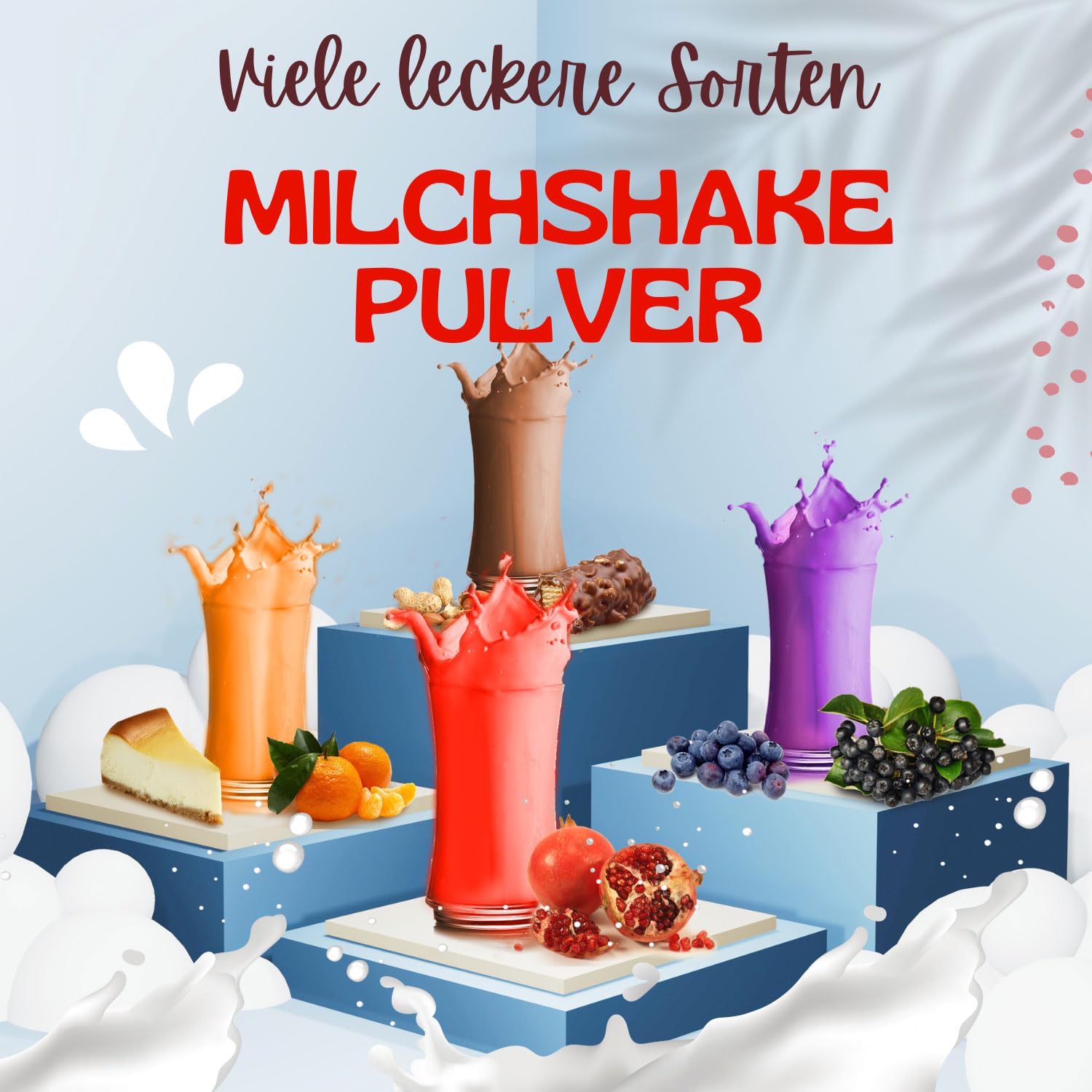 Gino Gelati Milchshake Pulver, verschiedene Geschmacksrichtungen, schnelle und einfache Zubereitung, für Gastronomie und private Küche geeignet, Made in Germany (10 Kg, Mascarpone)