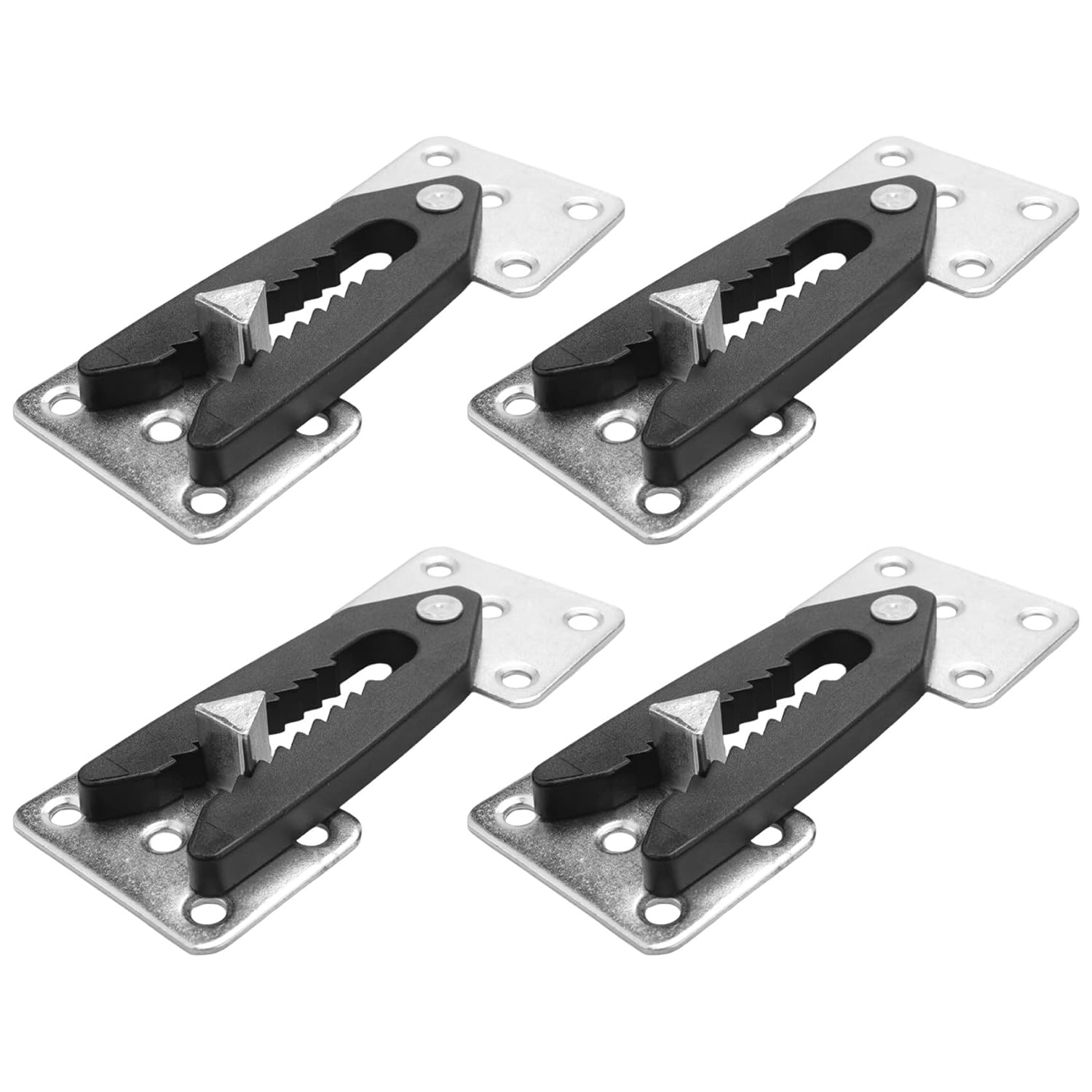 Tiabiaya Sectional Couch Connector, 4 Pcs Metal Sofa Joint Snap Style