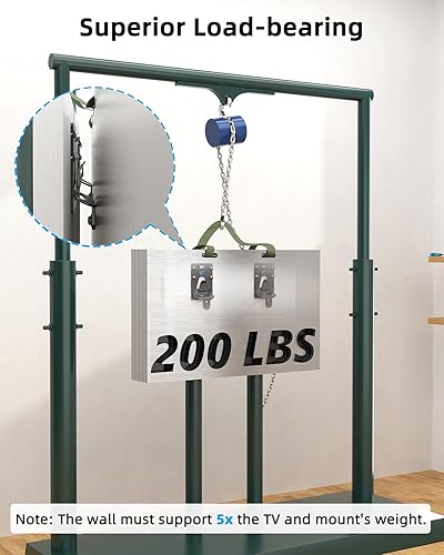 Miniatura 3 de HOME VISION HV1402 - Soporte de pared para TV sin tachuelassin tachuelas para pantallas planascurvas de 26 a 100 pulgadas, VESA universal, capacidad