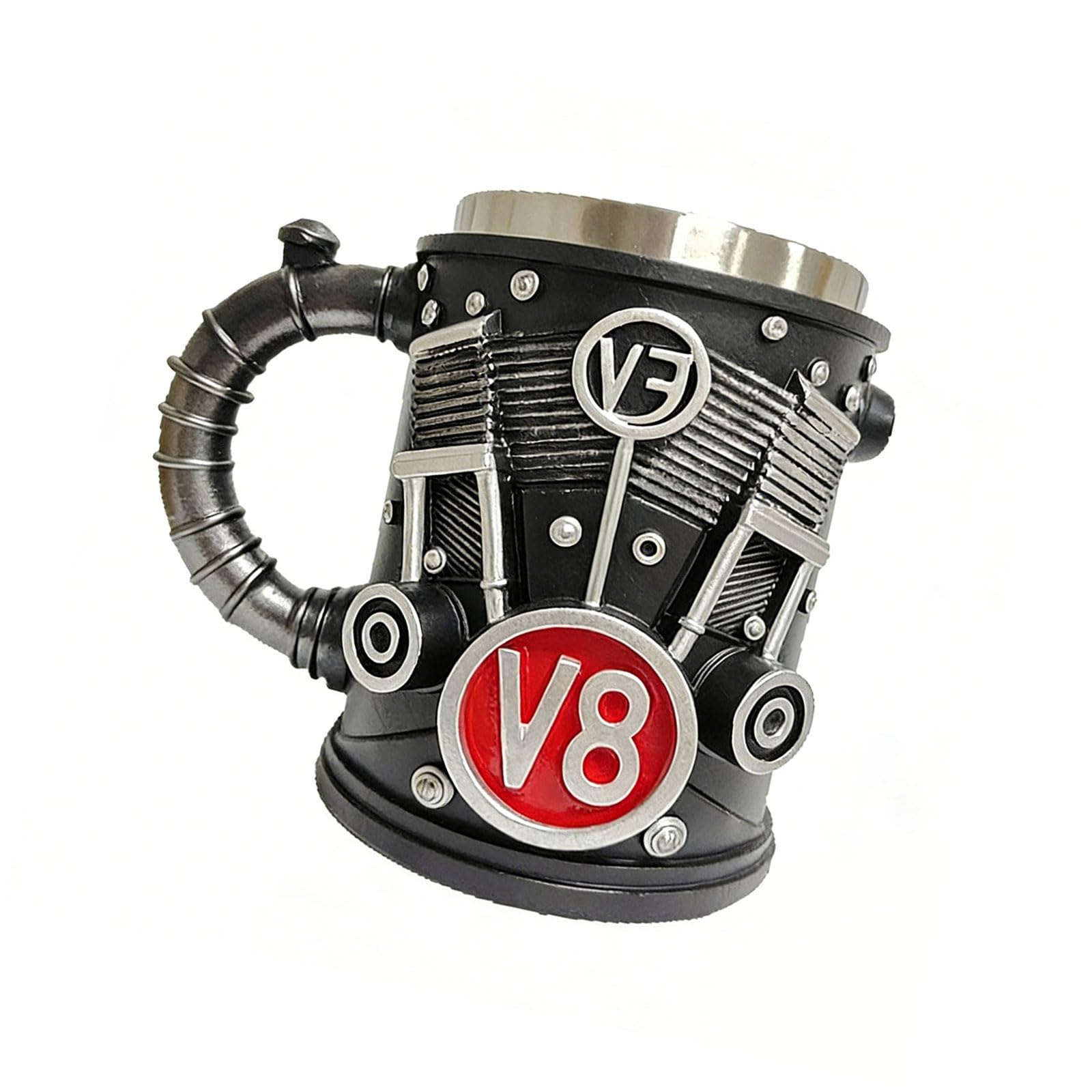 our fave Retro Engines Stainless Steel Coffee Mug Resins Lining Insulated Cup Car Enthusiast Retro Engines Coffee Mugs