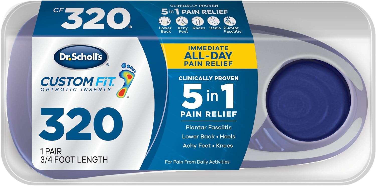 Dr. Scholls Custom Fit Orthotic CF320, 1 Count