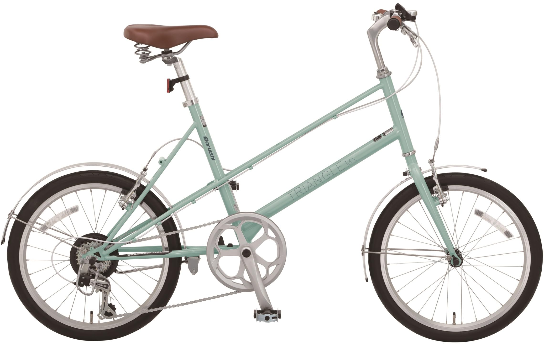 丸石サイクル　シャフトドライブ　ミニベロ２０インチ　アルミフレーム 丸石サイクル シャフトドライブ ミニベロ20インチ アルミ