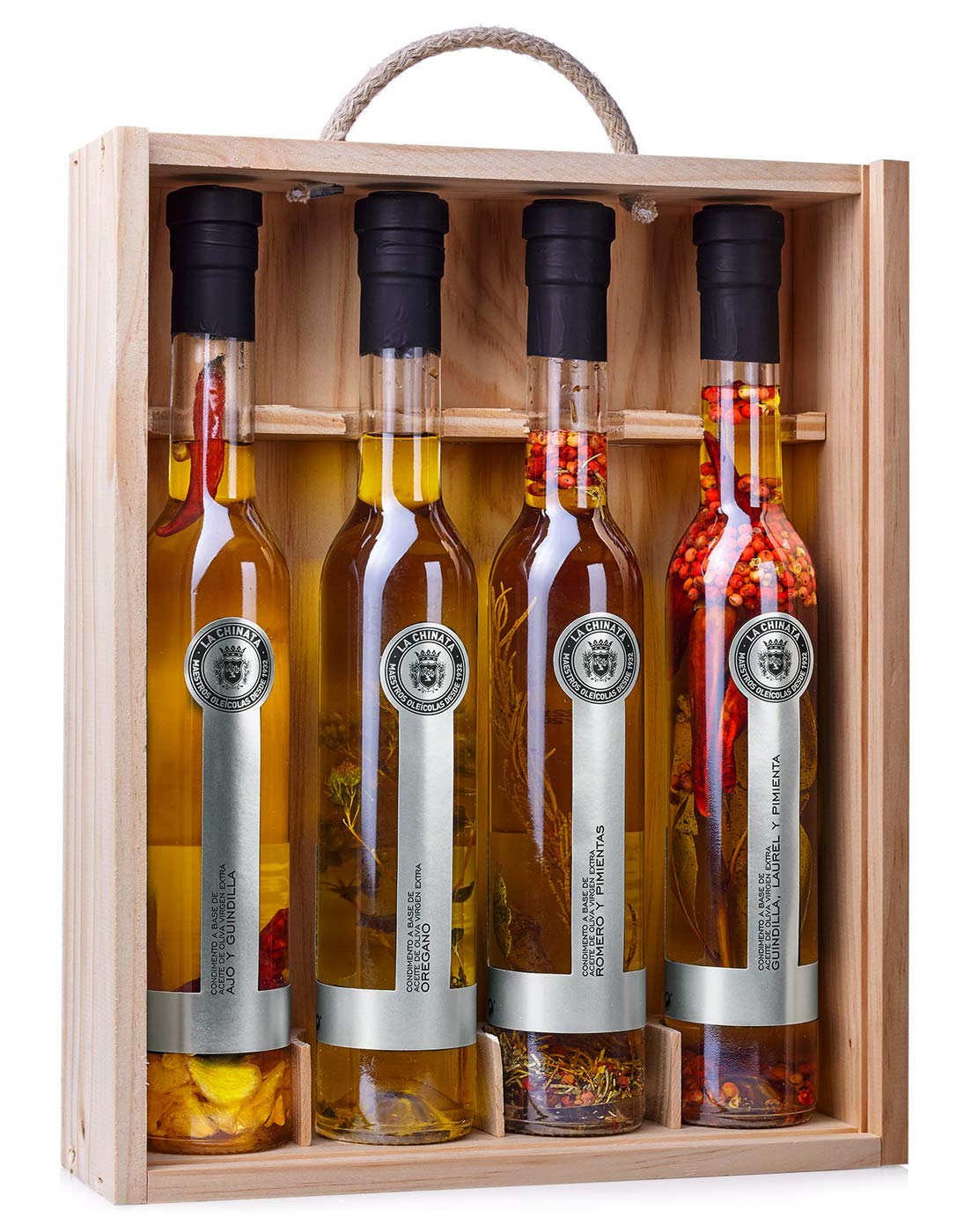 Extra Virgin Olive Oil '4-Flavour Case' (4 x 250 ml) - La Chinata