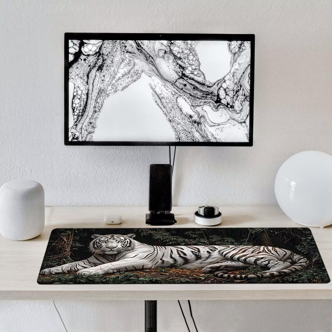 Podkładka pod mysz, podparcie nadgarstka, podkładka pod mysz z antypoślizgową gumową podstawą, ergonomiczna podkładka pod mysz do komputera, laptopa, domowego biura, kompatybilna z myszami laserowymi