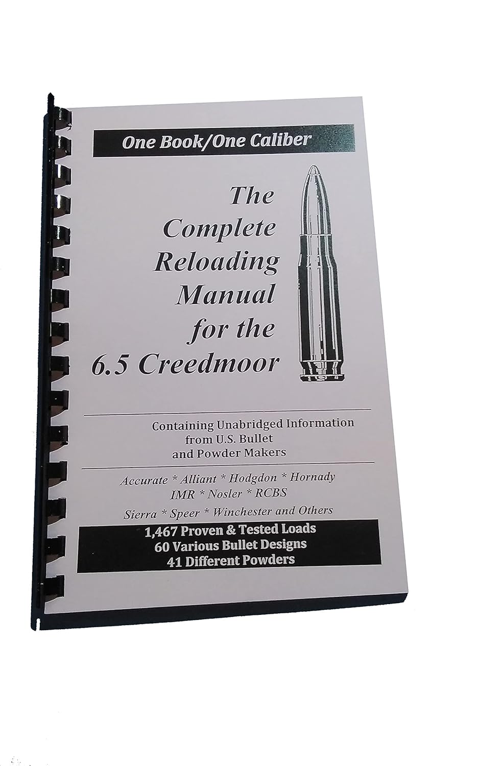 Loadbooks USA Complete Reloading Manual 6.5 Creedmoor NEW: Loadbooks ...