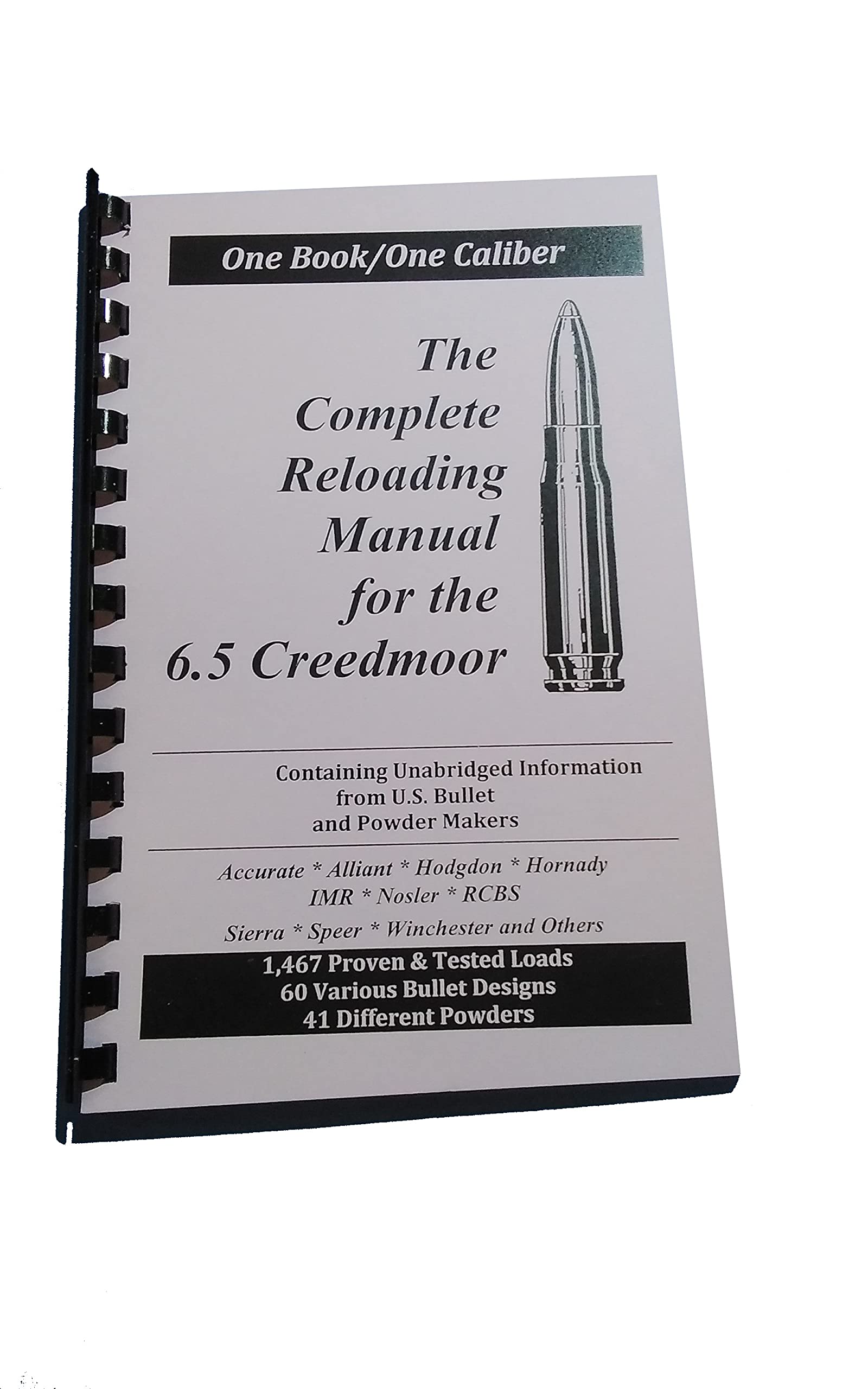 Loadbooks USA Complete Reloading Manual 6.5 Creedmoor NEW
