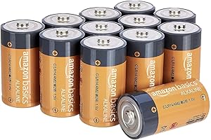Amazon Basics C-Cell Batteries: Long-Lasting Power for Your Devices