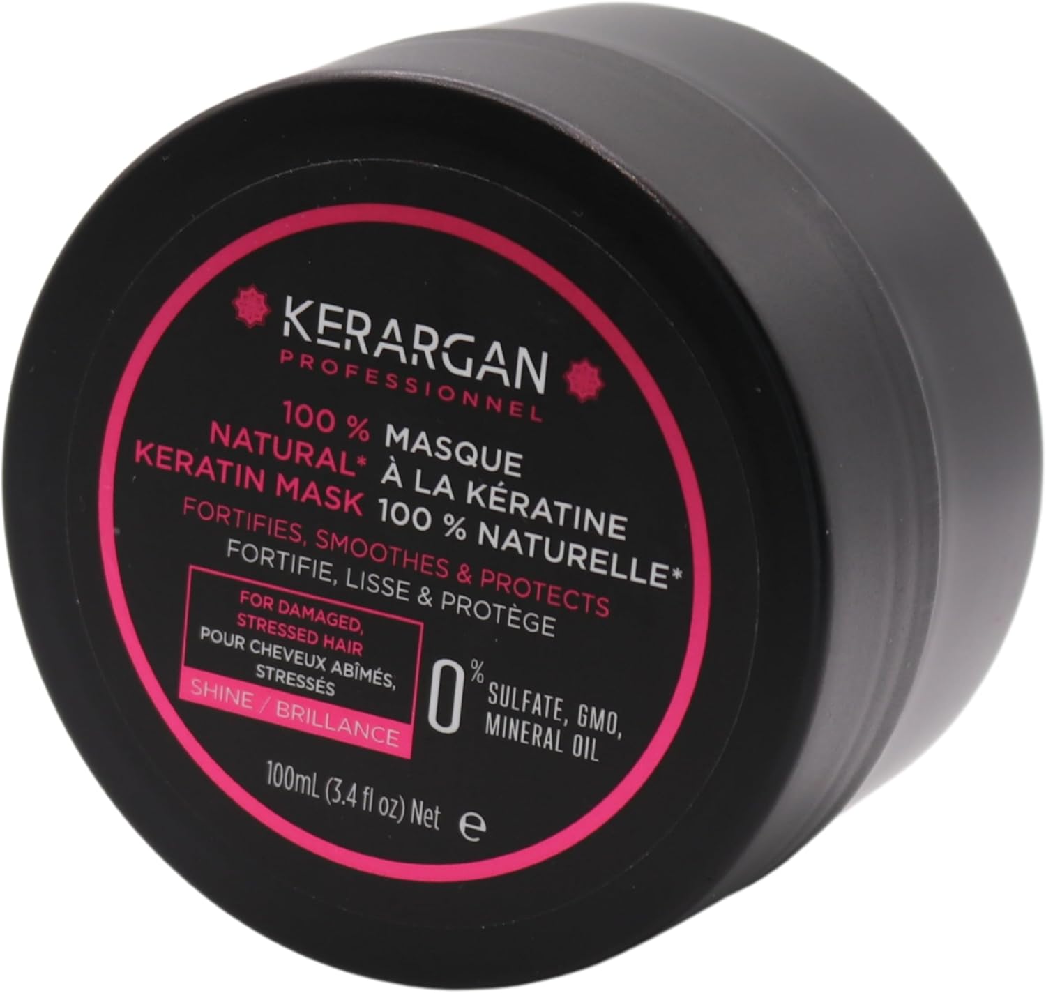 Kerargan – Ultra-Repair Keratin Hair Mask For Damaged and Stressed Hair – Strengthening, Moisturizing and Protecting – Sulphate Free, GMO, Mineral Oil – 100ml Kerargan – Ultra-Repair Keratin Hair Mask For Damaged and Stressed Hair – Strengthening, Moisturizing and Protecting – Sulphate Free, GMO, Mineral Oil – 100ml