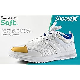 Shoolex, Big Shoe Filler, Unisex Shoe Inserts To Make Big Shoes Fit, Medium