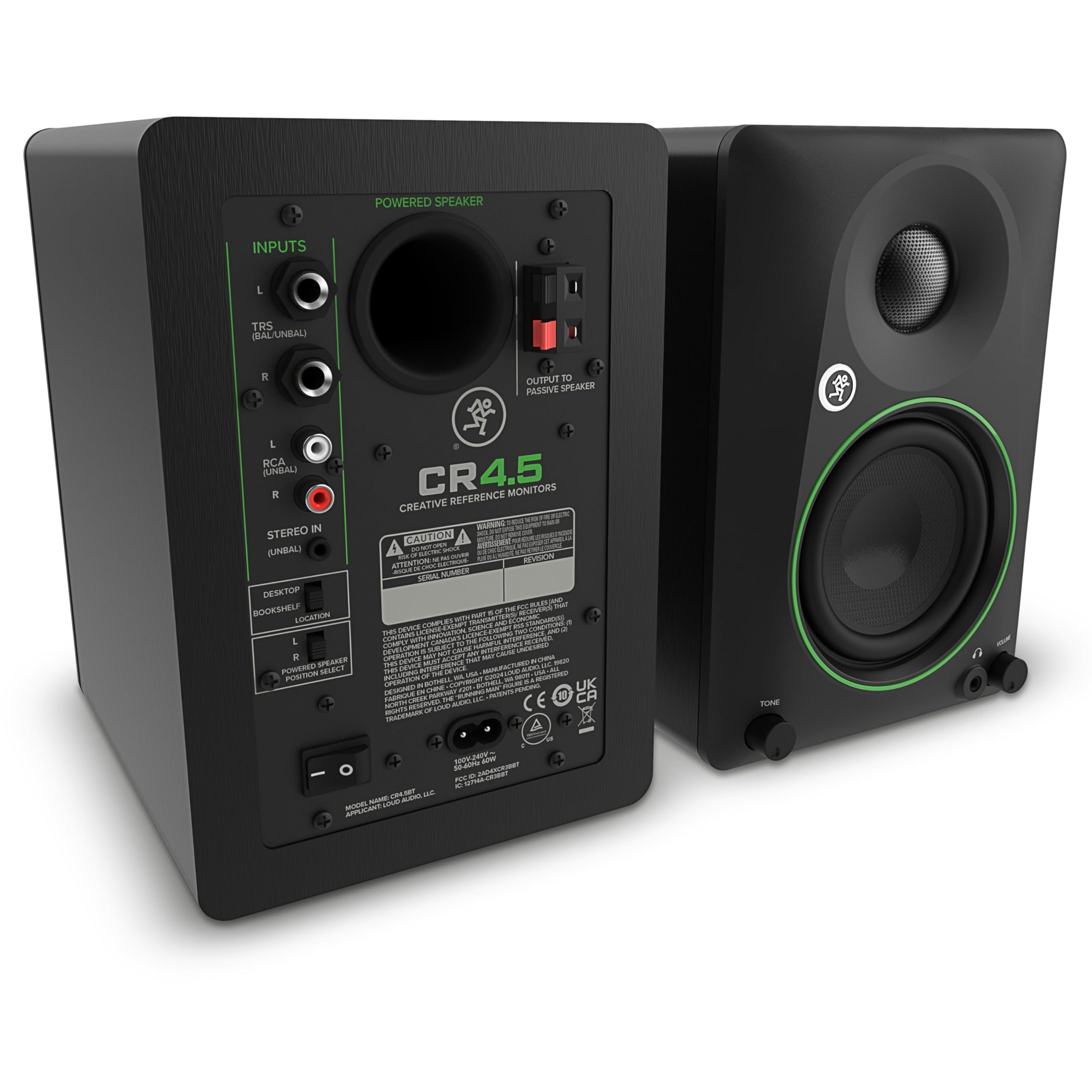 Mackie CR4.5 Monitores activos de 4,5 pulgadas