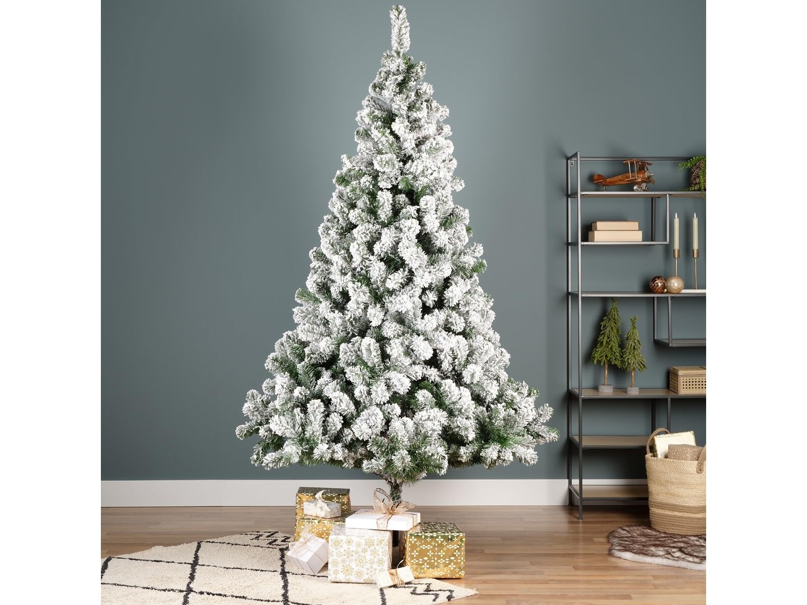Kaemingk Ghirlanda Di Abete Imperial – 270 Cm, Aghi Morbidi In PVC, Per Interni, Diametro 20 Cm - 5