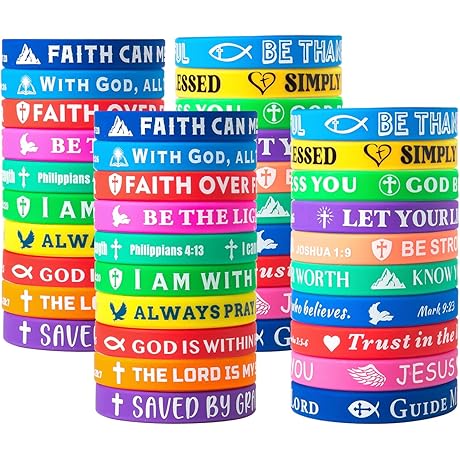 QEERBSIN Bible Bracelets for Youth
