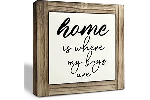 Home is Where My Boys Are Sign