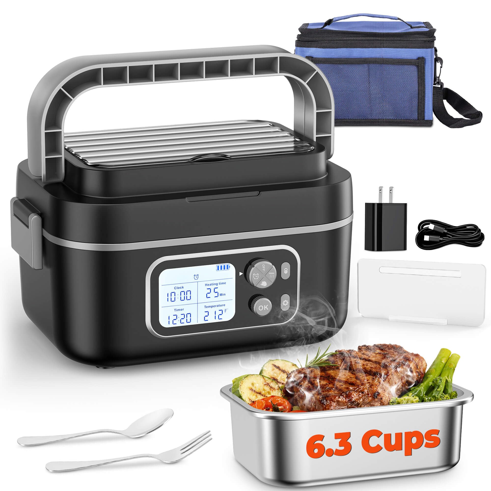 Nezolap Cordless Electric Lunch Box