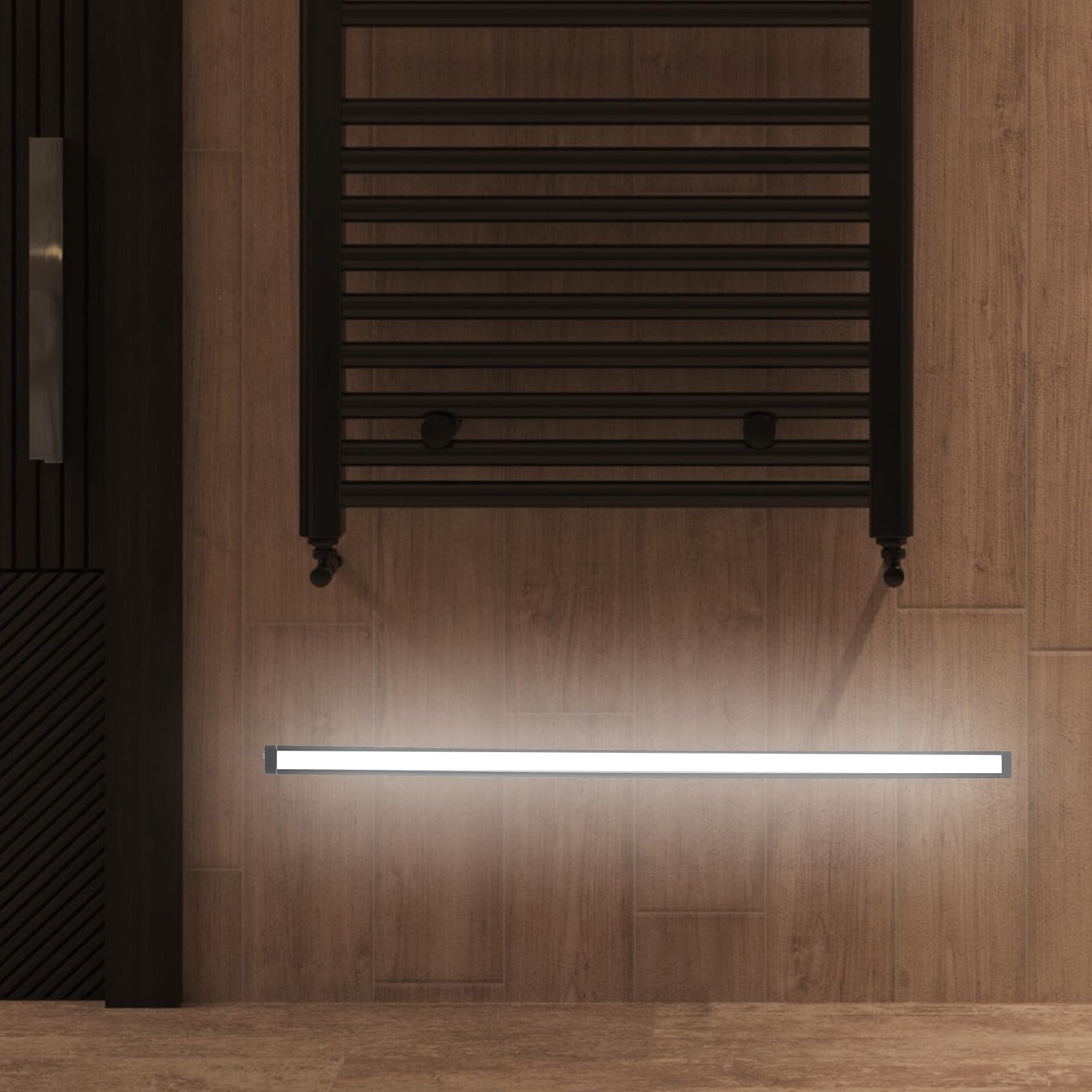 Lot de 2 Bandes LED Encastrables 40 Cm 12v Lumière Naturelle 4000k pour Éclairage sous Meuble la Cuisine et Armoire, Éclairage LED Armoires Rechargeable sans Transformateur,