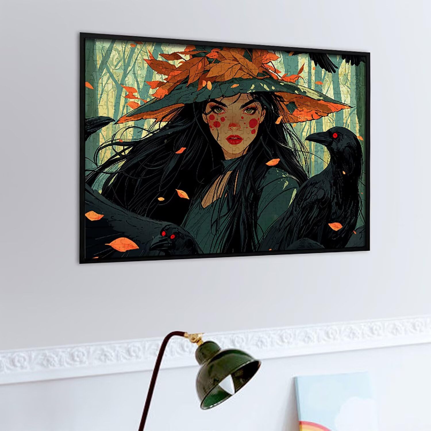 1500 Pezzi di Puzzle, streghe1500 Pezzi di Puzzle per Adulti, Regalo di Anniversario, Regalo di Natale, Decorazione Della Casa, Prevenzione Della Degenerazione Cerebrale Negli Anziani v-831