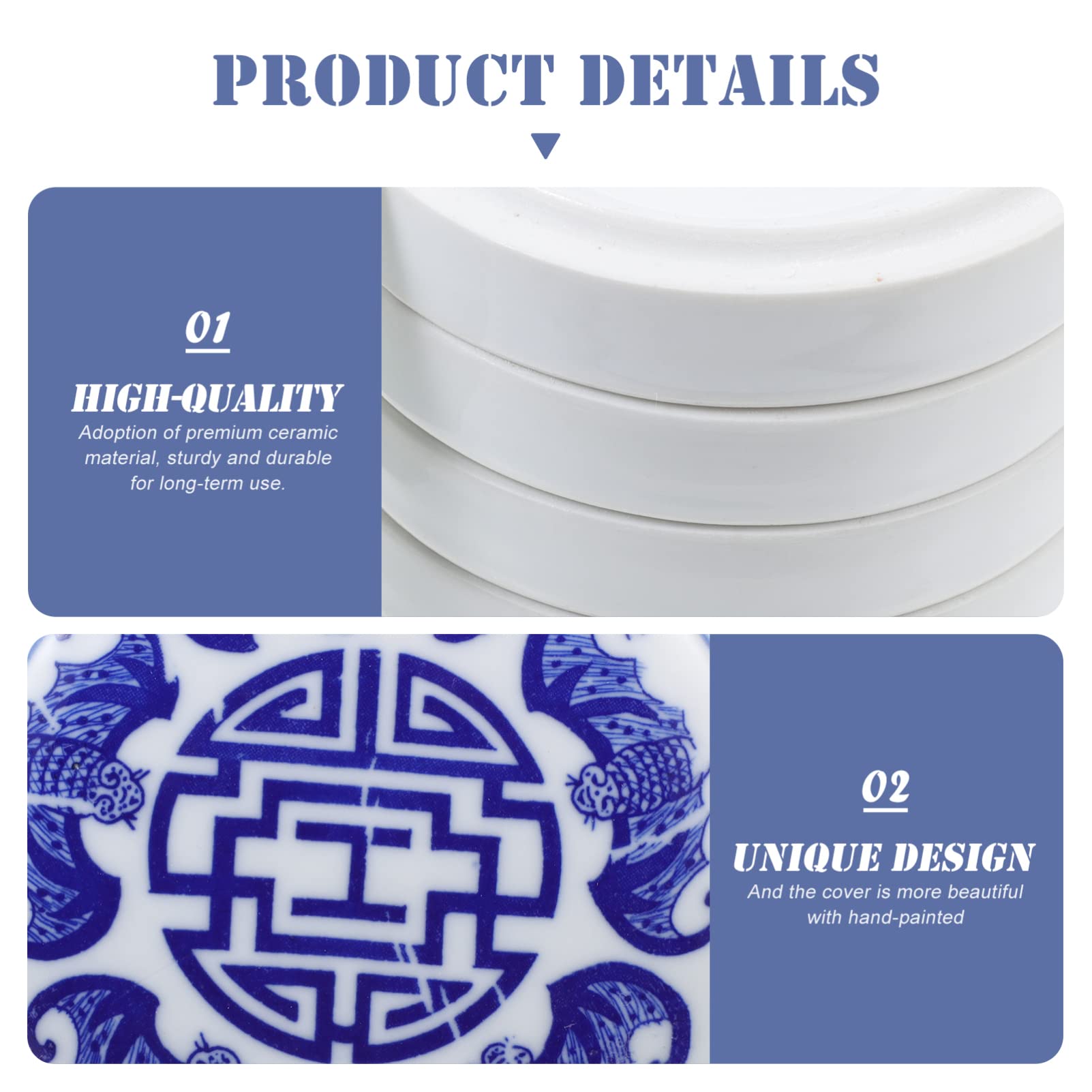 sztuk 5 warstw zestaw tacek do mieszania ceramiczne uchwyty pigmentowe biała porcelana paleta farb akwarelowych danie możliwość układania w stosy okrągła taca do mieszania kolorów pojemnik z pokrywą