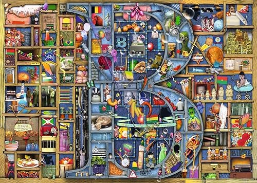 Miniatura 2 de Ravensburger Colin Thompson - Impresionante alfabeto B, rompecabezas de 1000 piezas