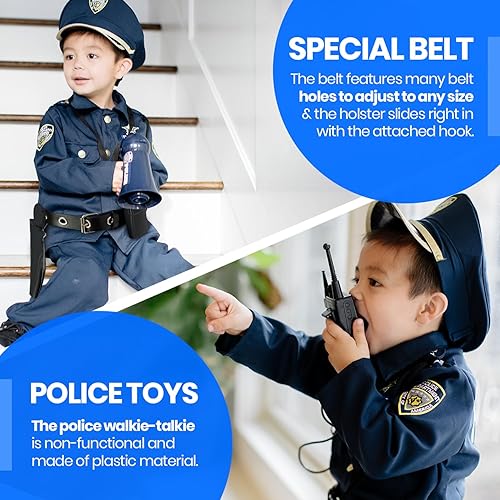 Miniatura 4 de Ganador de premio Deluxe Policía Dress Up Costume para Niños