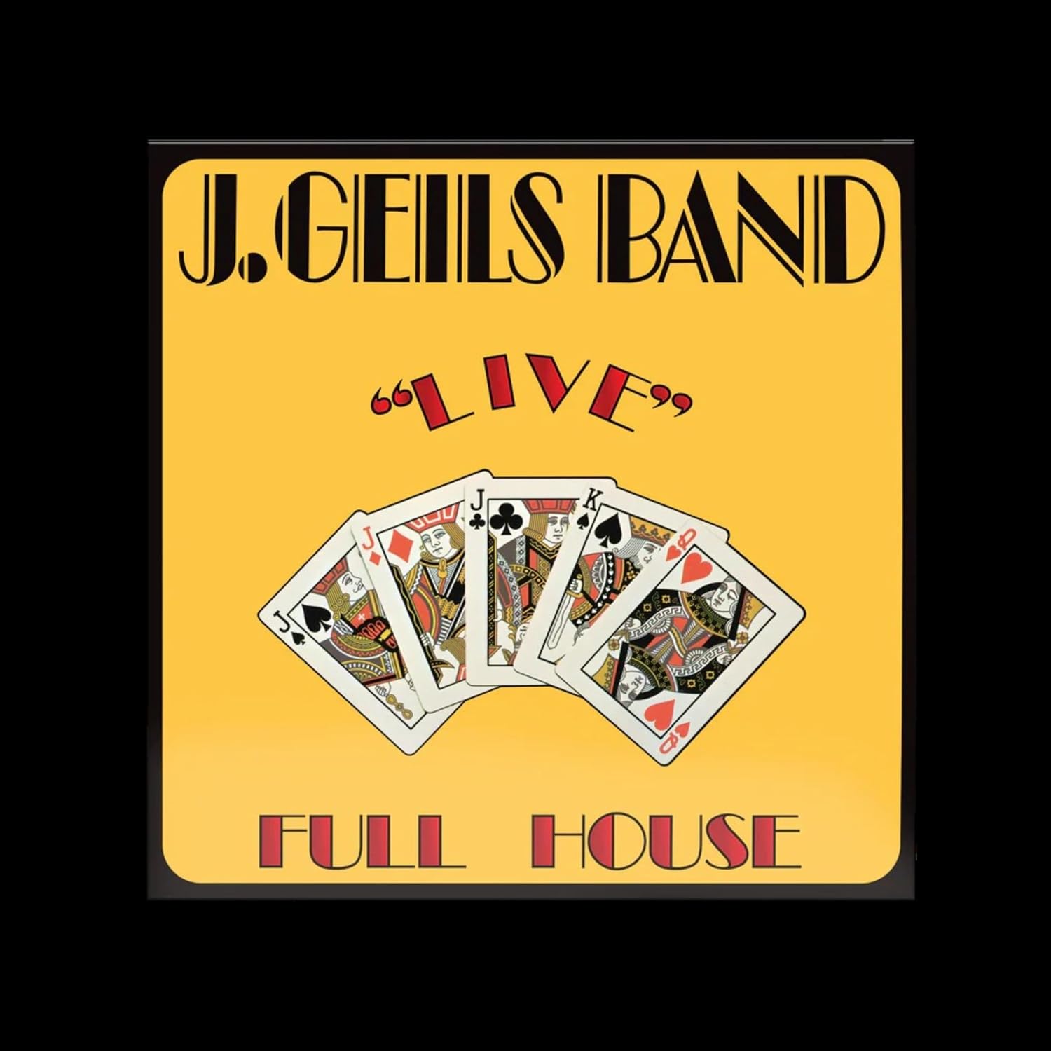 "Live" Full House by J. Geils Band — album cover