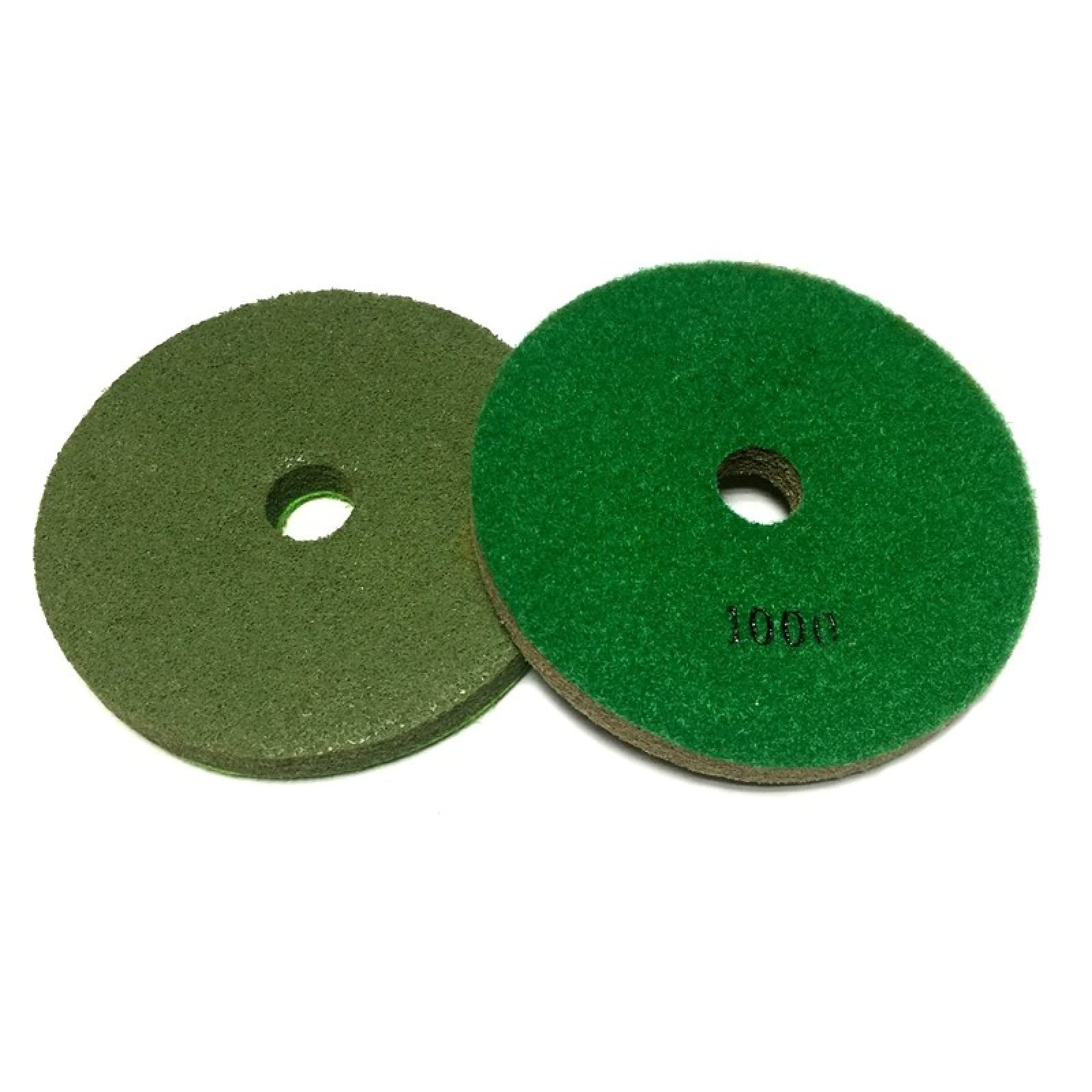 Almohadillas pulidoras de diamante, 7 piezas de almohadillas de pulido de esponja de 5 pulgadas, disco de pulido de piso de esponja de diamante profesional de 125 MM for piedra de granito de mármol(30