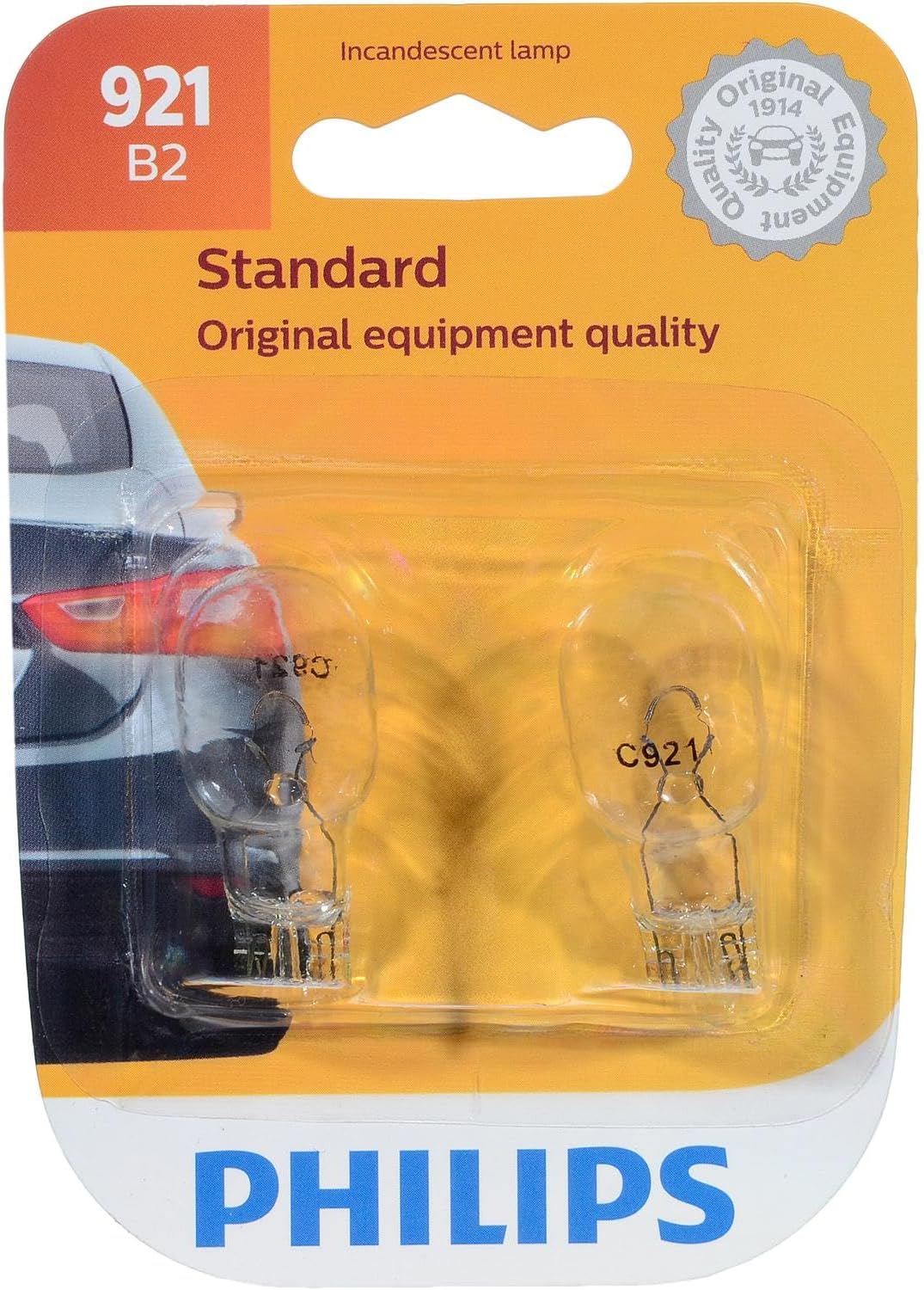 Standard Mini Bulb - BP2, Halogen, DOT Compliant, Street Legal, Pair